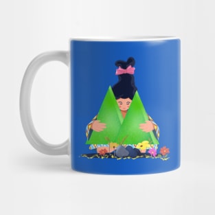 beautiful girl Mug